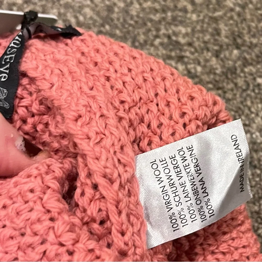 Aran Crafts Coral Knit Beanie - Picture 2 of 5